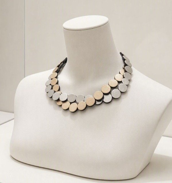 Producto - Collar Mini Perla Dúo - Oro/Plata - 1