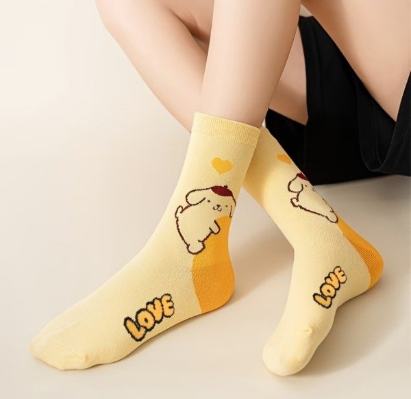Producto - MEDIAS IMPORTADAS TENNIS POMPOMPURIN - 1