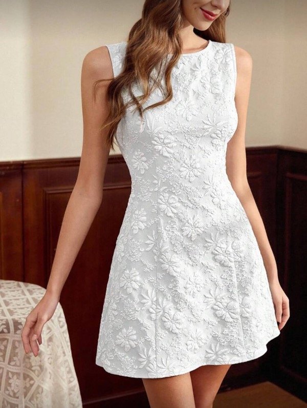 Producto - Vestido Coruña - Blanco
