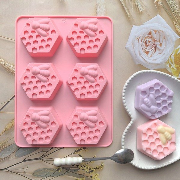 Producto - Molde hexagonal abejas