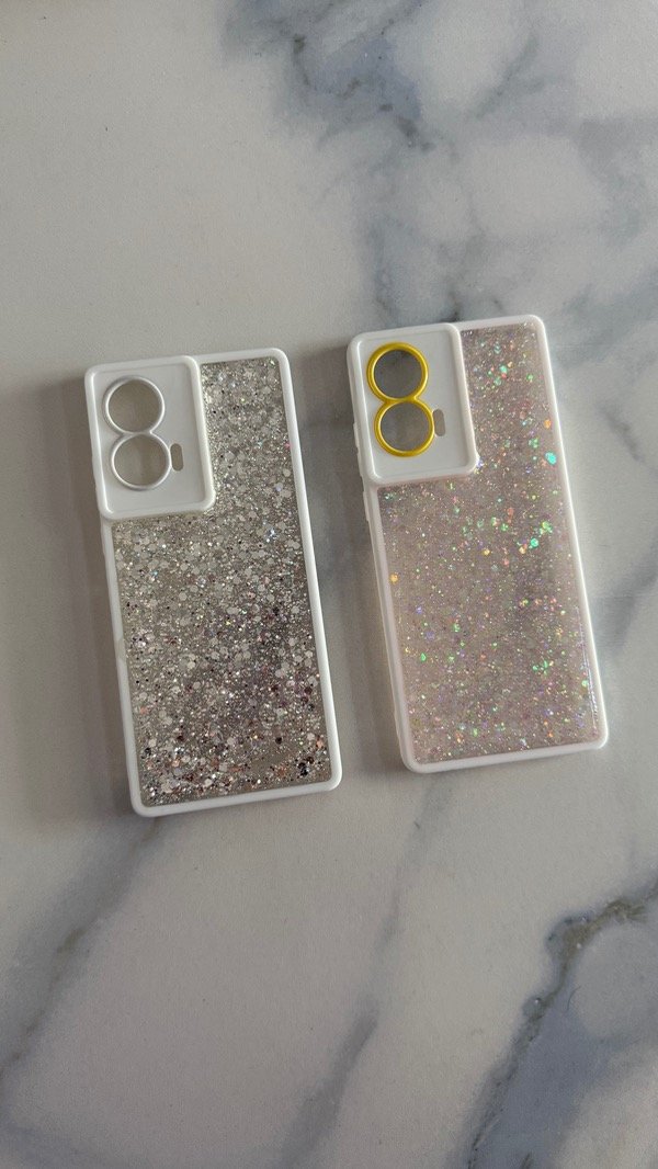 Producto - Funda glitter borde color varios Moto G85