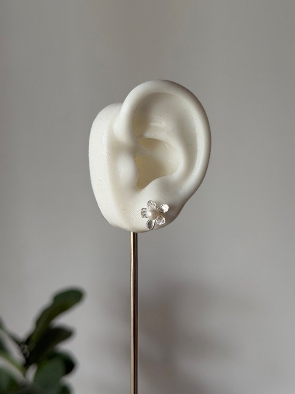 Producto - Aros flor + perla - 1