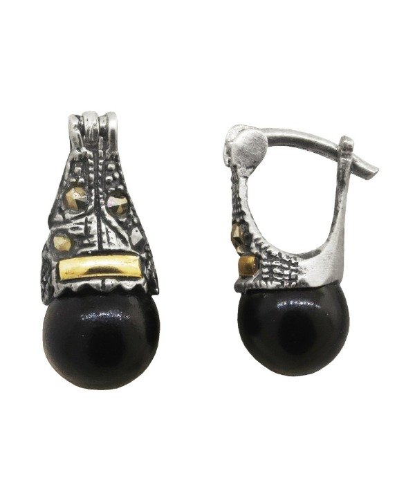 Producto - Par aros lady negro 8mm