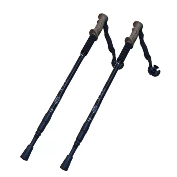 Producto - BASTON DE TREKKING TELESCOPICO 3 TRAMOS NOMADIC