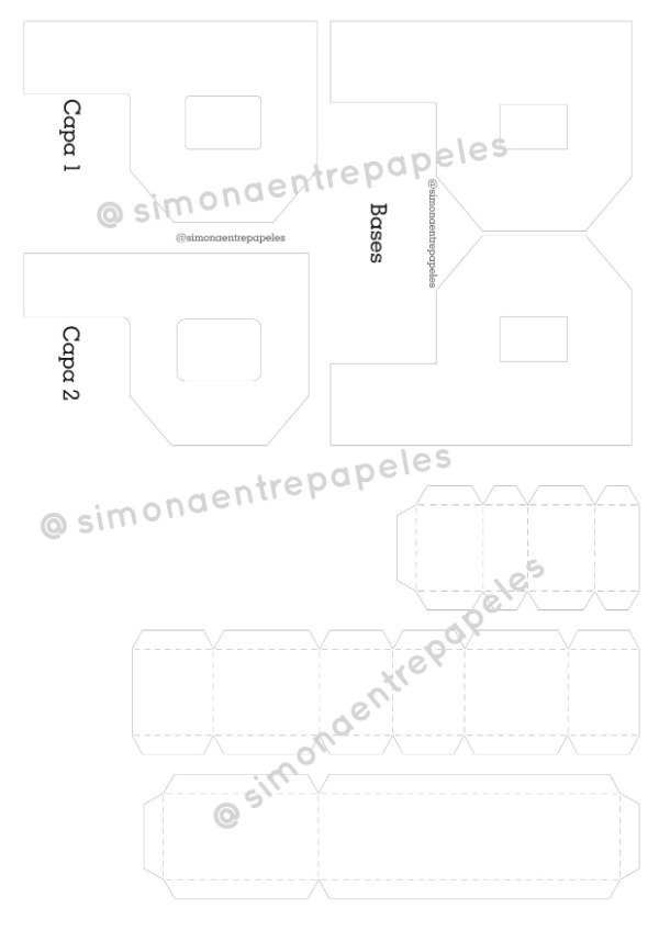 Producto - Moldes letras y números 3D
