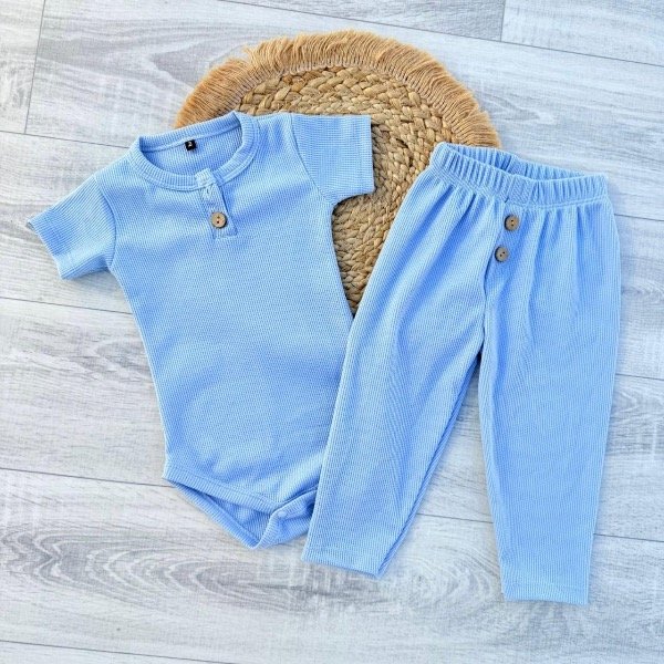 Producto - CONJUNTO LOLO CELESTE (BODY + PANTALÓN)