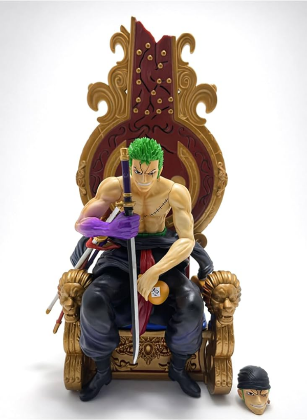 Producto - Diorama Zoro en trono - One Piece (32cm)