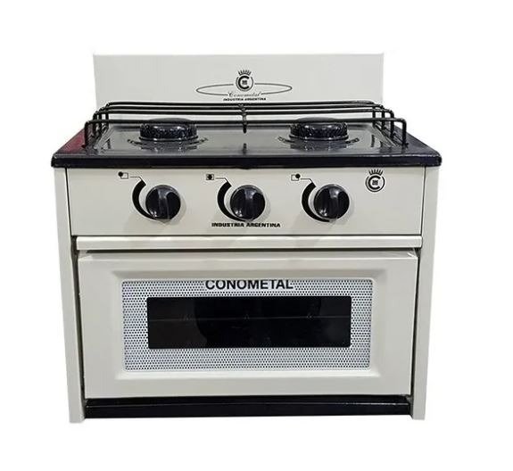 Cocina con Hornito y 2 hornallas Conometal AN2000 - Casa Bezz Mar