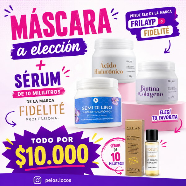 Producto - MÁSCARA A ELECCIÓN + SERUM FIDELITÉ