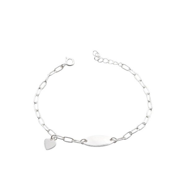 Producto - Pulsera Plaquita Corazon (de 14 a 16 cm. de largo)