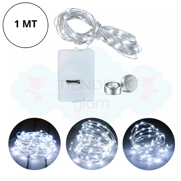 Producto - TIRA ALAMBRE LED FRIA 1 MT - 0