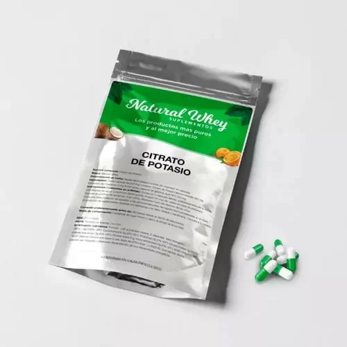 Producto - Citrato De Potasio 60 Capsulas - Natural Whey