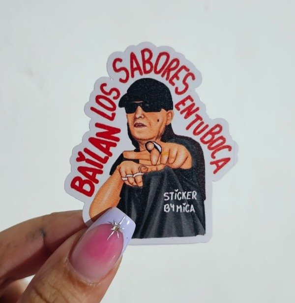 Producto - Sticker bailan los sabores