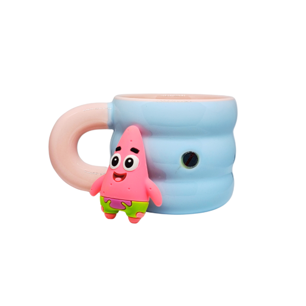 Producto - Taza Cerámica Con Diseño Desmontable Mágnetico Patricio Estrella