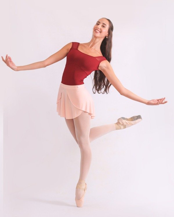 Producto - Pollerín para danza Antonieta rosa