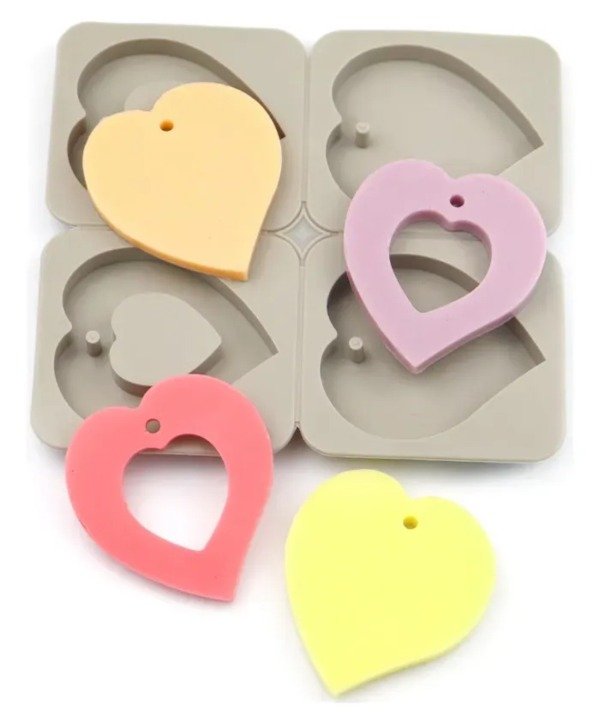 Producto - Molde tags perfumero corazón