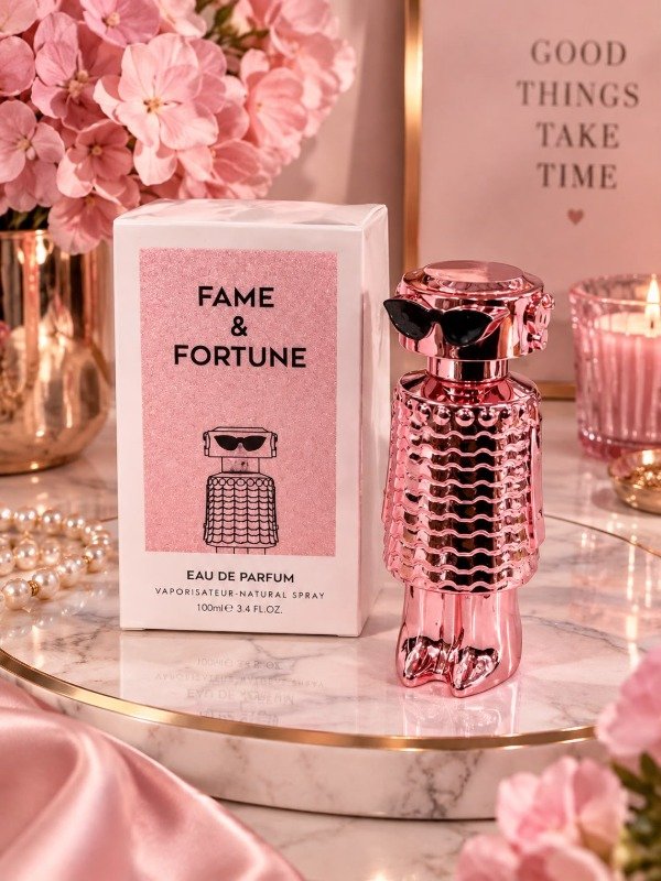 Producto - PERFUME MUJER FAME Y FORTUNE ROSA 100ML