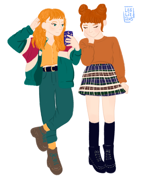 Producto - Ilustración Personalizada (2 personajes humanos)