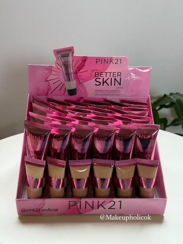 Producto - BASE YOUR BETTER SKIN LOOK - PINK 21 - CAJA DE 24 UNIDADES - 1