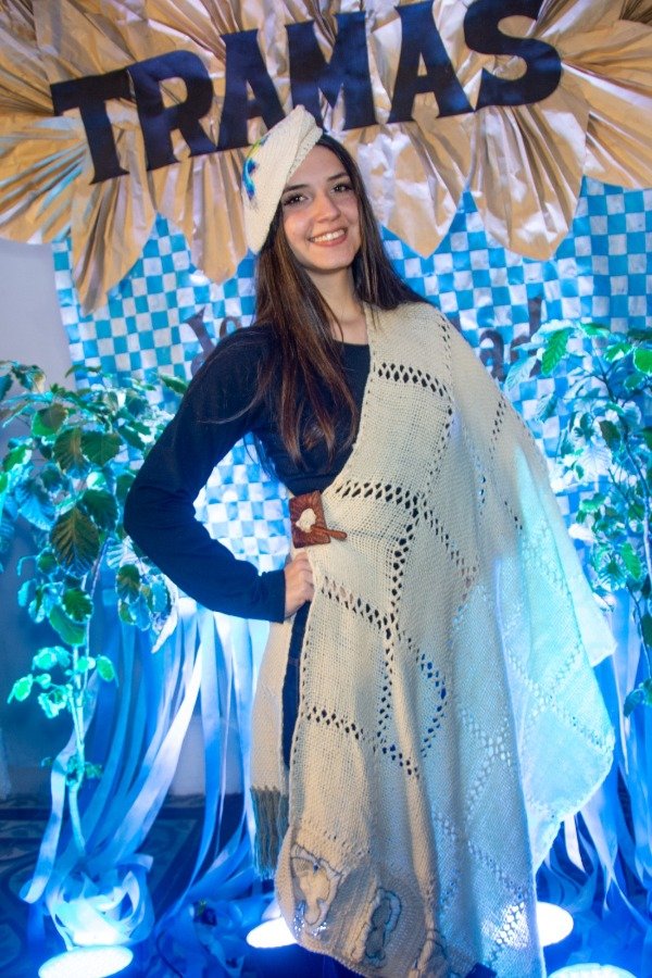 Producto - Pasmina con ñanduti