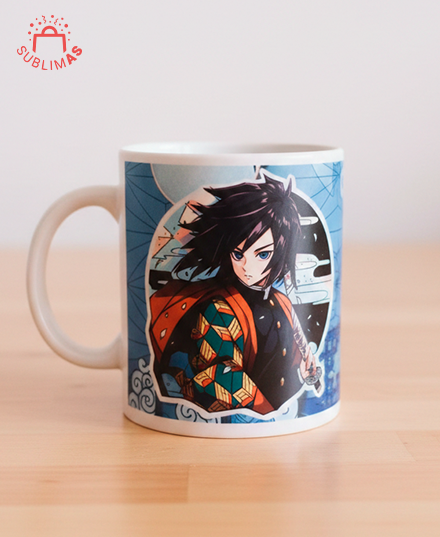 Producto - Taza Mágica Tomioka anime demon slayer