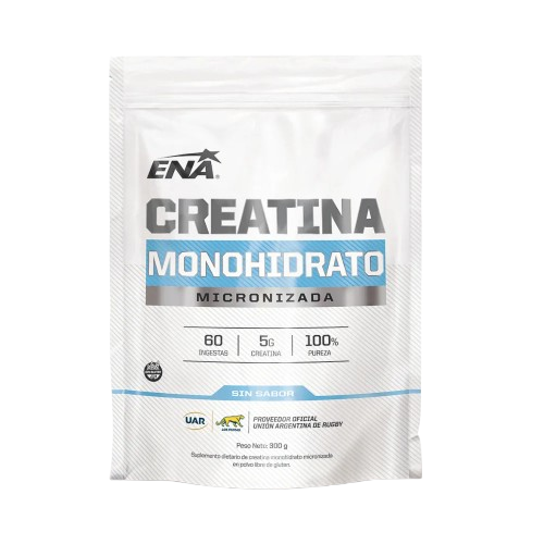 Producto - Creatina micronizada sabor neutro 300gr ENA