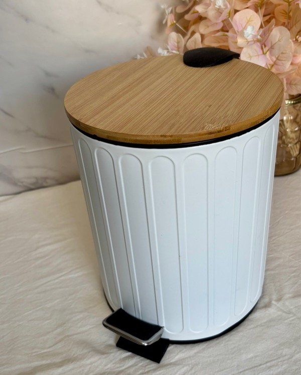 Producto - CESTO METÁLICO CON BAMBU