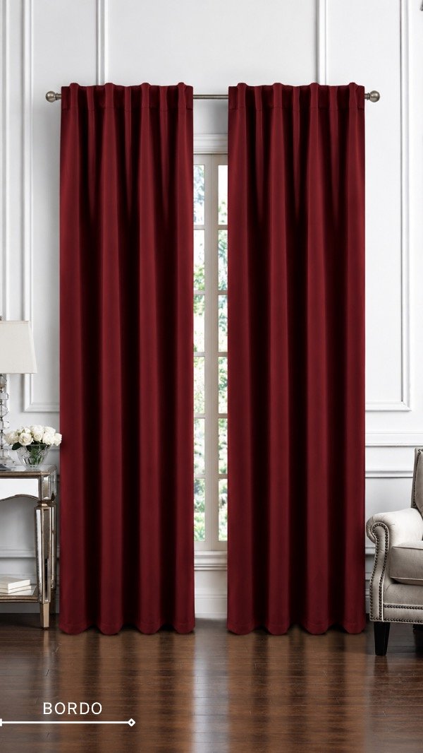 Producto - Cortina Blackout 140x220 Lisa Presilla Oculta Terrenal - 13