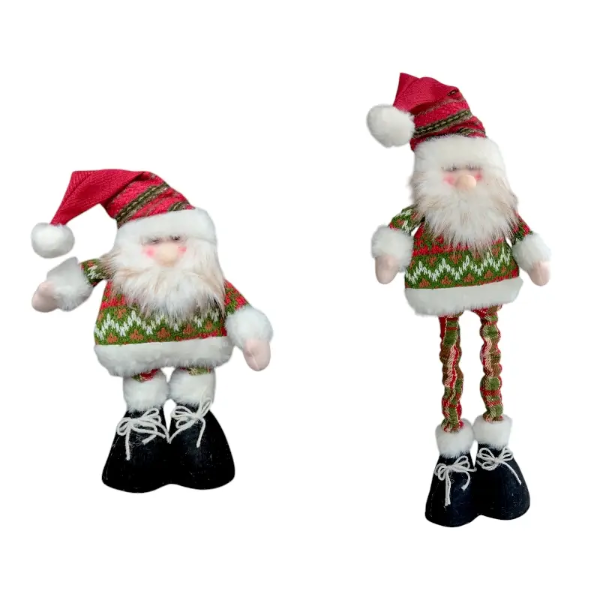 Producto - Papá Noel con pies extensibles 50cm