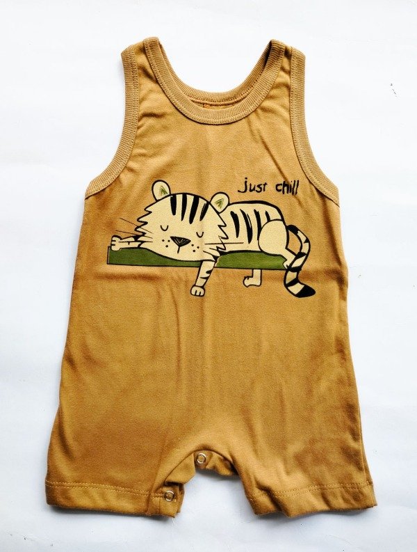 Producto - ARTICULO 287-B- ENTERISO MUSCULOSA DE ALGODON TOSTADO  ESTAMPA TIGRE