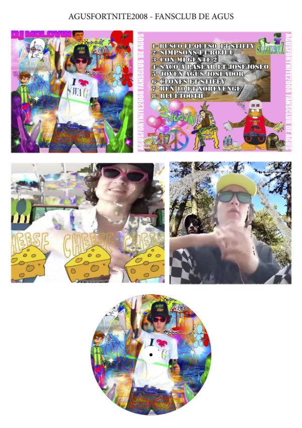 Producto - AgusFortnite2008 "FANCLUB DE AGUS (DJ MCLOVIN)" CD Custom