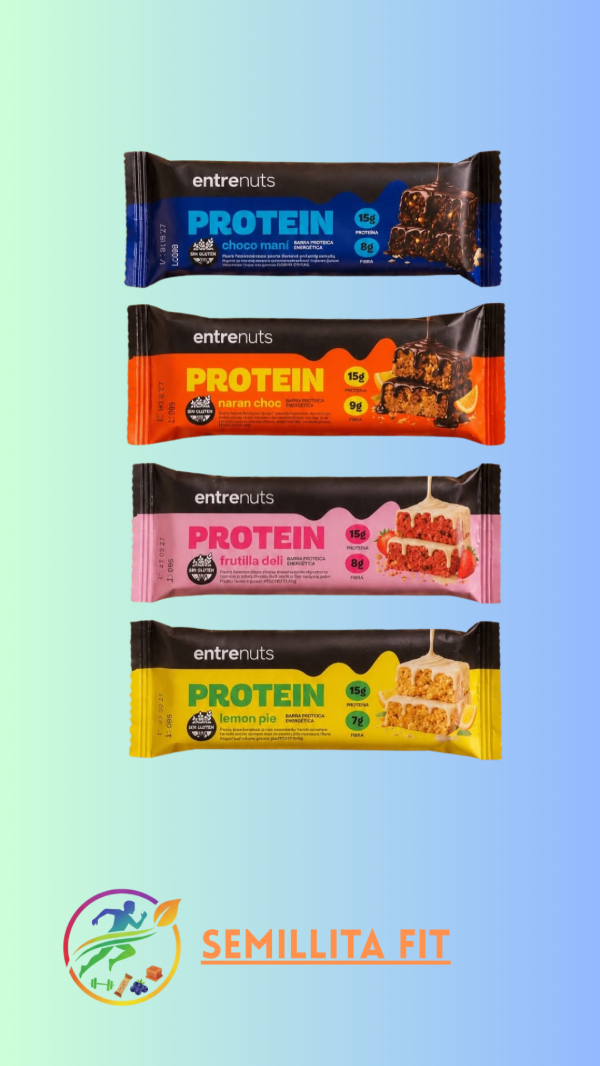 Producto - BARRITAS PROTEICAS x 10u - EntreNuts