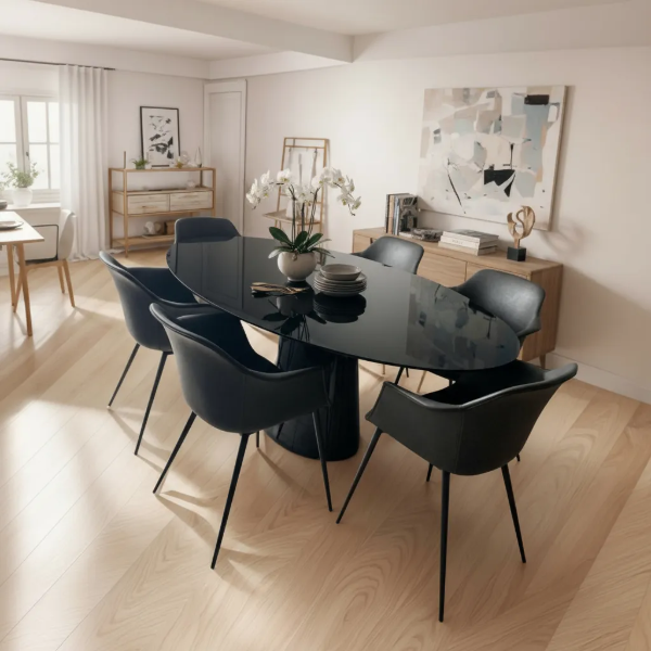 Producto - Mesa Ovalada Base CONICA OVALADA 200X100