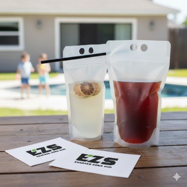 Producto - Doypack transparente para sorbete