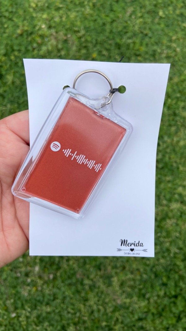 Producto - Llavero código Spotify