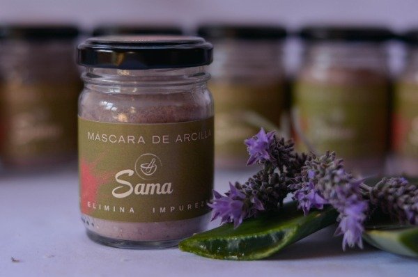 Producto - Máscara de arcilla con Aloe y lavanda - 0
