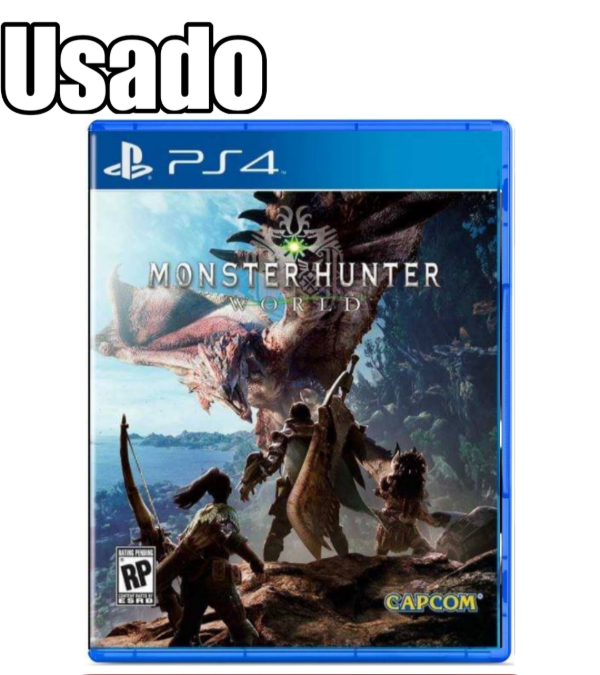 Producto - Monster Hunter World Juego Físico Usado PS4