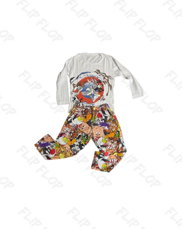 Producto - Pijama Largo, Looney Tunes, talle 4