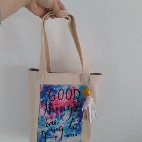 Producto - shopper cuerina Good things cruda