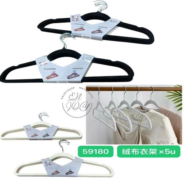 Producto - Pack De 5 Perchas De ROPA FRANELA 59180