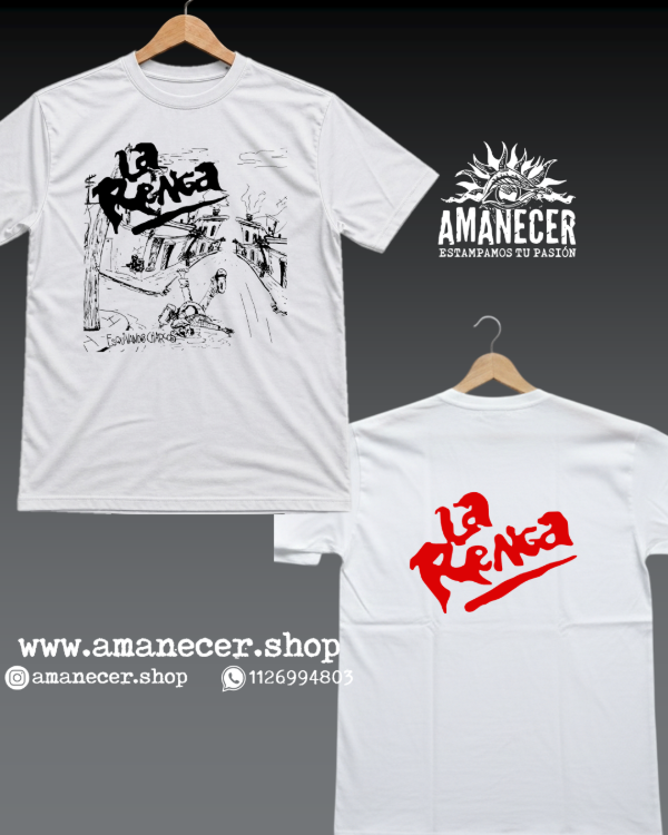 Producto - Remera La Renga Esquivando Charcos - 1