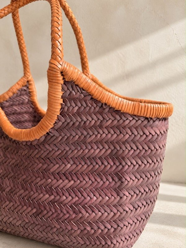 Producto - The Half Moon Canasta / Mocca and Tan - 1