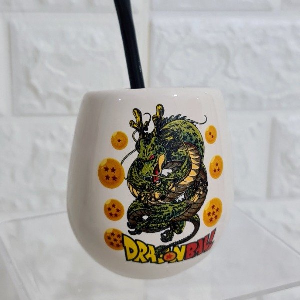 Producto - Mate ovo Dragon Ball Shenlong natural + bombilla