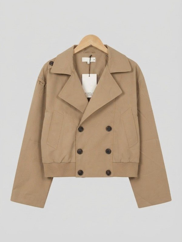 Producto - Chaqueta estilo trench corto - 0