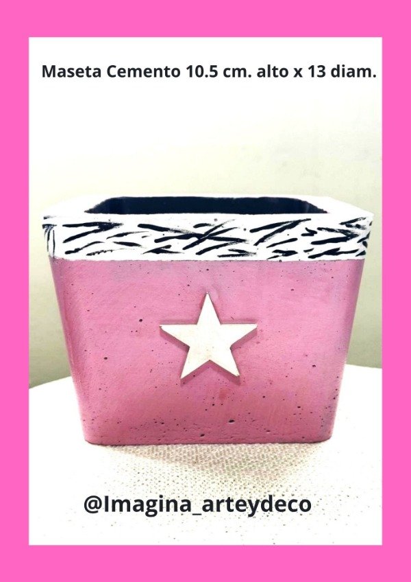 Producto - Maceta Estrella Pop