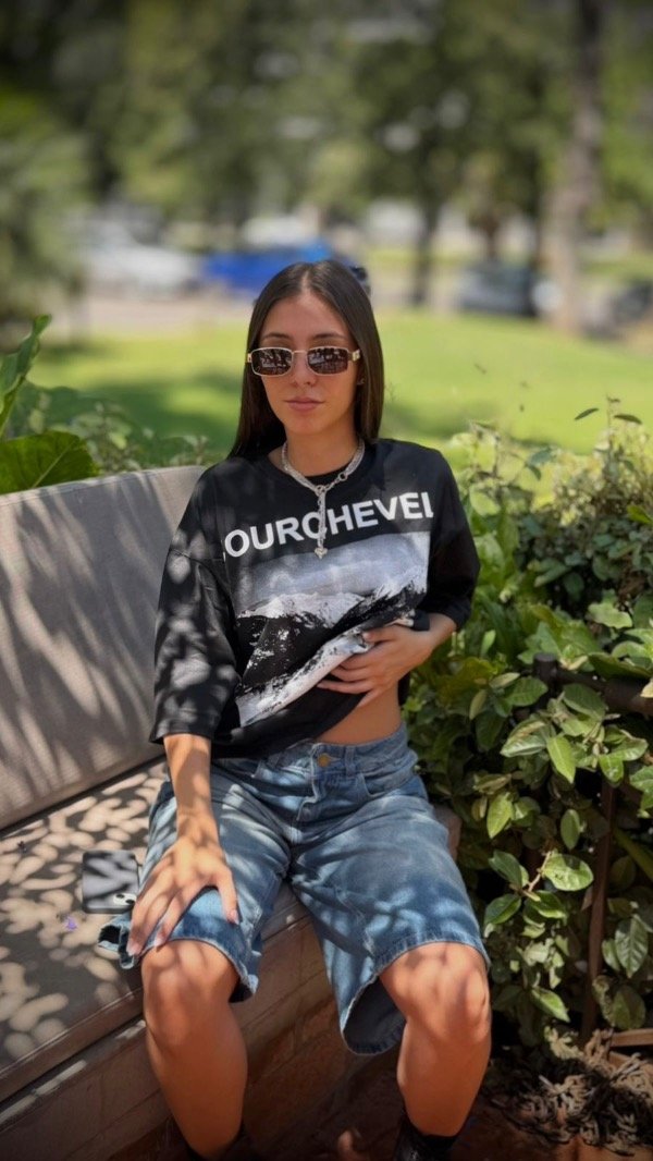 Producto - Remera boxy fit courchevel