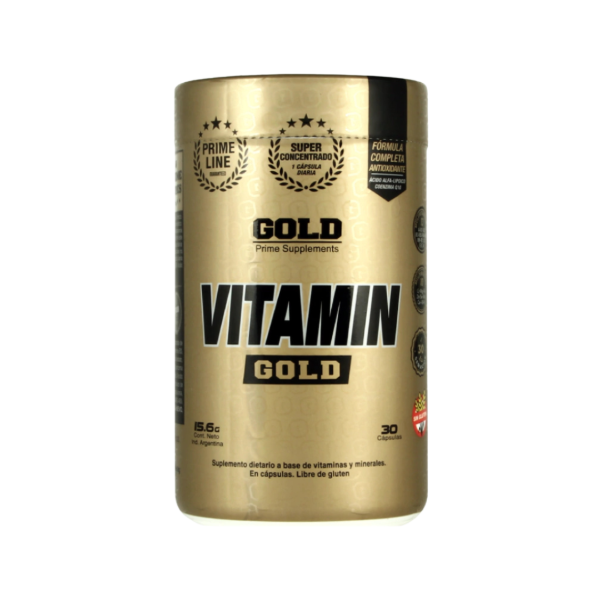 Producto - VITAMIN GOLD 30 CAPS. - GOLD NUTRITION