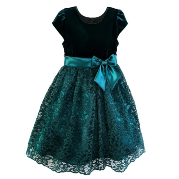 Producto - JONA MICHELLE - Vestido fiesta verde talle 12 nuevo con etiqueta