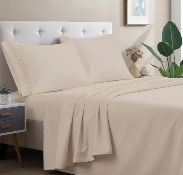 Producto - JUEGO DE SABANAS 2 P 1/2 BEIGE