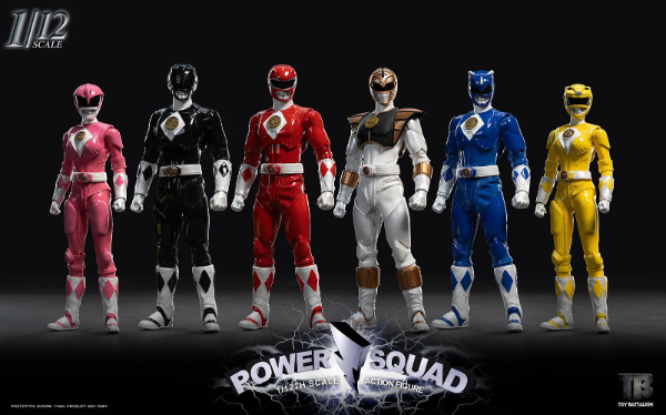 Producto - TOYS BATTALION - 1/12 Power Squad (6 Figures Set) PRE VENTA